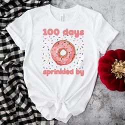 Retro 100 Days Sprinkled By Shirt