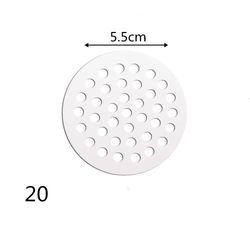 304 Stainless Hair Filter Floor Drain Pad Tool - Bathroom Accessories - Shower Drain Cover - Sink Strainer - Drains Cove