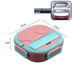 Outing Tableware 304 Portable Stainless Steel Lunch Box - Baby Child Student Outdoor Camping Picnic Food Container - Ben