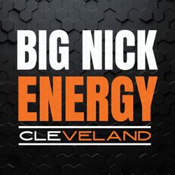Big Nick Energy Cleveland Football SVG