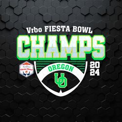 Oregon Ducks Fiesta Bowl Champs 2024 SVG