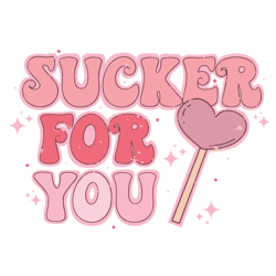 Cute Sucker For You SVG Lover Gift SVG