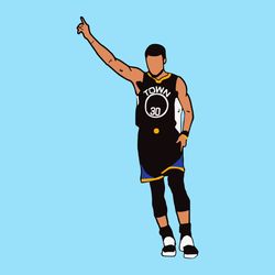 Steph Curry Celebration Golden State Warriors 1531 SVG Nba Gift For Family And Friend SVG Diy Craft