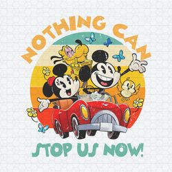 Nothing Can Stop Us Now Mickey Minnie PNG