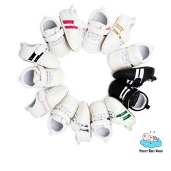 PU Leather Casual Sport Sneaker Newborn Baby Shoes