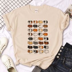 The Cartoon Lovely Hamster Designer T-shirt For Women 24