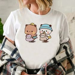 Bubu Dudu Cute Anime Printed T-Shirts For Women 24