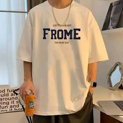 The Pure Cotton Oversized Smooth T-shirt For Men 2024