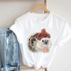 The So Cute Hedgehog Lovely Cartoon T-Shirts 2024