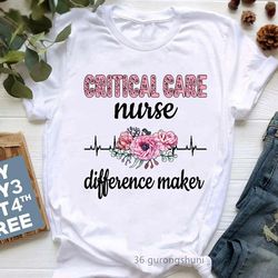 The Funny Nurse Letter Print T -Shirt For Women 2024