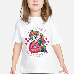 The Fashion Unicorn Girl T - Shirt So Cute 2k24