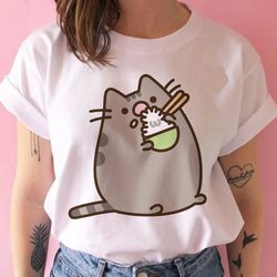 The Rainbow Girls Shirt Unicorn Cat T - shirt For Children