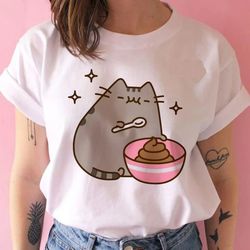 Rainbow Shirt Unicorn Cat T - shirt For Children 24