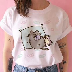 Rainbow Shirt Unicorn Cat T- shirt For Children