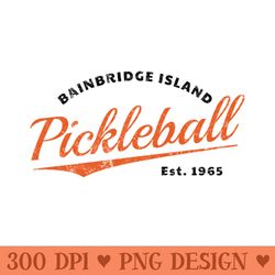 retro pickleball bainbridge island est - png download collection - latest updates