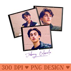 johnny orlando three photo set - transparent png download - bring your designs to life