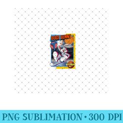 space jam classic bugs bunny basketball card premium - png clipart