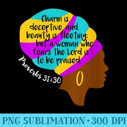 s african american christian bible verse black hair wrap woman - digital png downloads