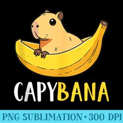 capybana kawaii banana capybara - png image library download