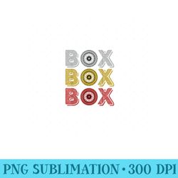 vintage retro box box box formula racing - digital png artwork