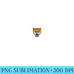 tiger mascot with distressed graphic - printable png graphics