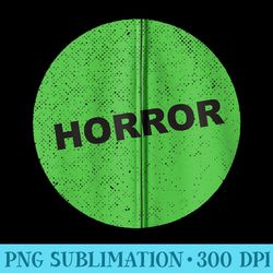 horror vhs sticker - printable png graphics