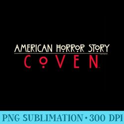 american horror story coven logo - png design assets