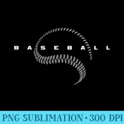 baseball clothing - baseball - printable png images - vibrant and eye-catching typography