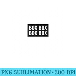 box box box box formula racing radio pit box box box box - unique sublimation png download
