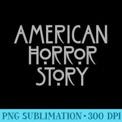 american horror story stacked logo - high resolution png designs