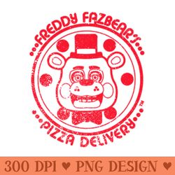 freddy fazbear pizza delivery - png download resource