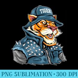 tiger hat tiger - mug sublimation png