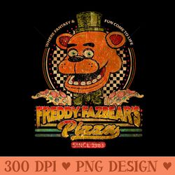 freddy fazbears pizza 1983 - download png files