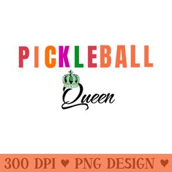 pickleball queen - ready to print png designs