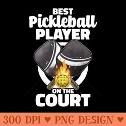 best pickleball player funny pickleballer lucky pickleball - png file download