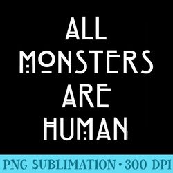 american horror story asylum monsters are humans - png download