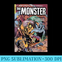 Halloween Horror Vintage Monster Comic Book Retro Funny - PNG design downloads