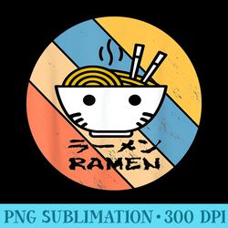 Retro Ramen Ramen Noodle Soup - Download High Resolution PNG