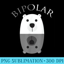 bipolar cute mental disorder polar bear - png graphics download