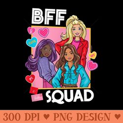 barbie - bff squad barbie - sublimation artwork png download