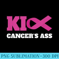 kick cancers ass her fight is my fight - png resource download