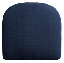 Gusseted Outdoor Chair Cushion , color: Blue