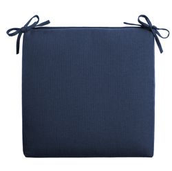 Textured Outdoor Chair Cushion , color: Blue
