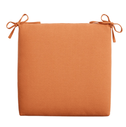 Textured Outdoor Chair Cushion , color: Terracotta