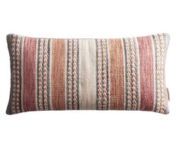 Striped Spice Indoor Outdoor Lumbar Pillow