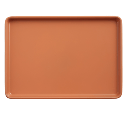 Nonstick Ceramic Quarter Sheet Pan , color: Orange