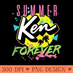 barbie - ken summer forever - png templates download