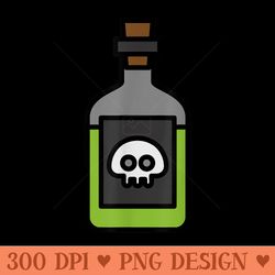 halloween poison bottle - png design assets