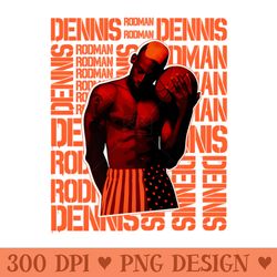 dennis rod iconic photos illustration - high resolution png download - lifetime access to purchased files