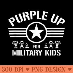 day of the military child military child month - unique png artwork